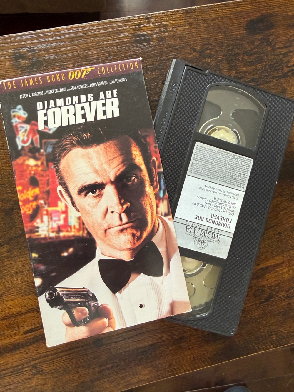 Sean Connery 'Diamonds Are Forever' DVD